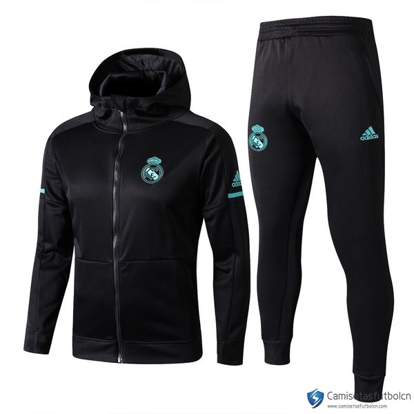 Chandal Real Madrid 2017-18 Negro Marino Verde